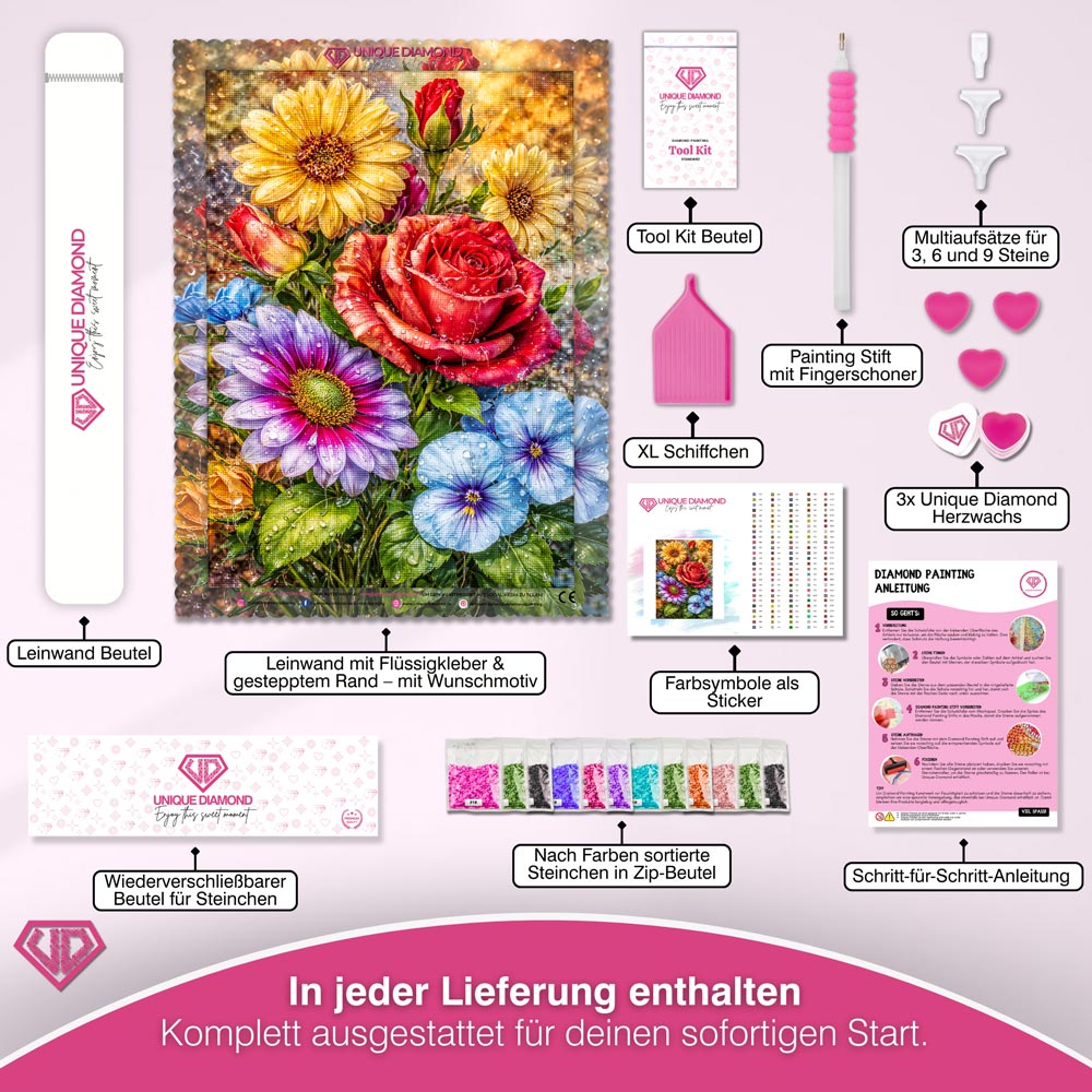 5D Diamond Painting – Bloom Radiance