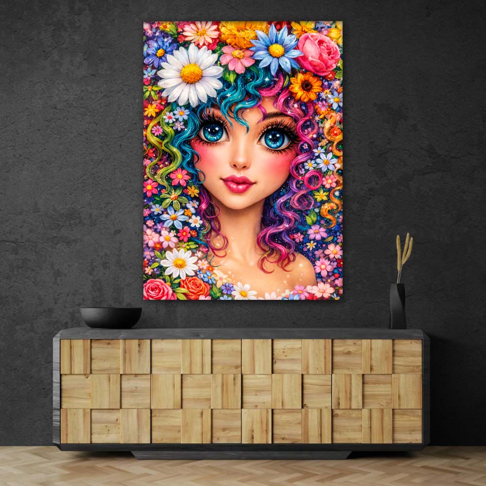5D Diamond Painting – Blossom Dream Girl