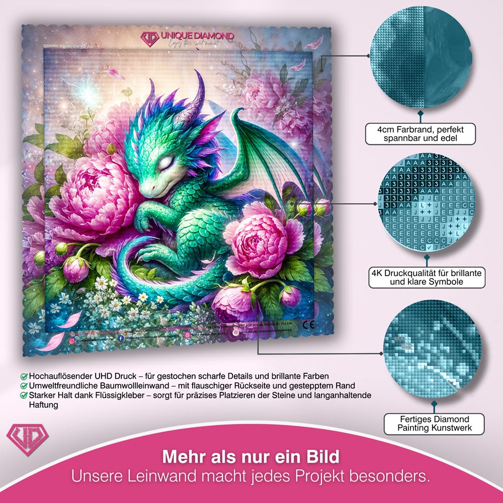 5D Diamond Painting – Blütenhüter Nuala Unique-Diamond
