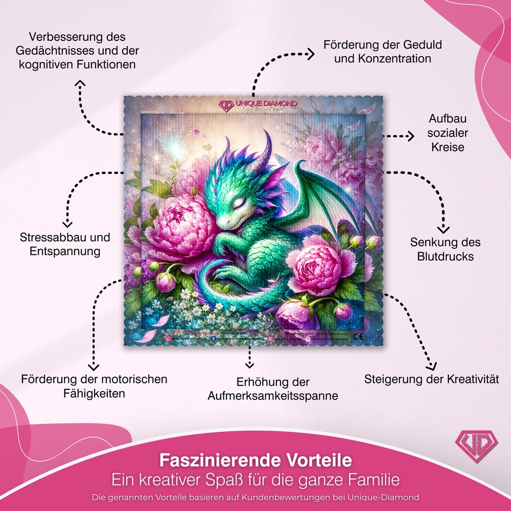 5D Diamond Painting – Blütenhüter Nuala Unique-Diamond