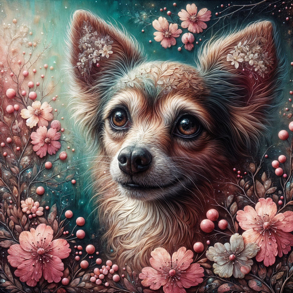 5D Diamond Painting – Blütenzauber mit Bella Unique-Diamond