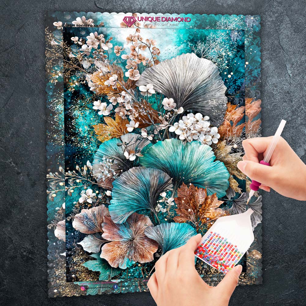 5D Diamond Painting – Celestia Ginkgo Harmony