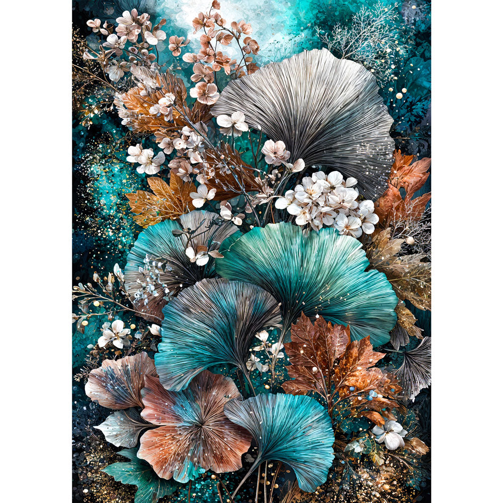 5D Diamond Painting – Celestia Ginkgo Harmony | Unique Diamond