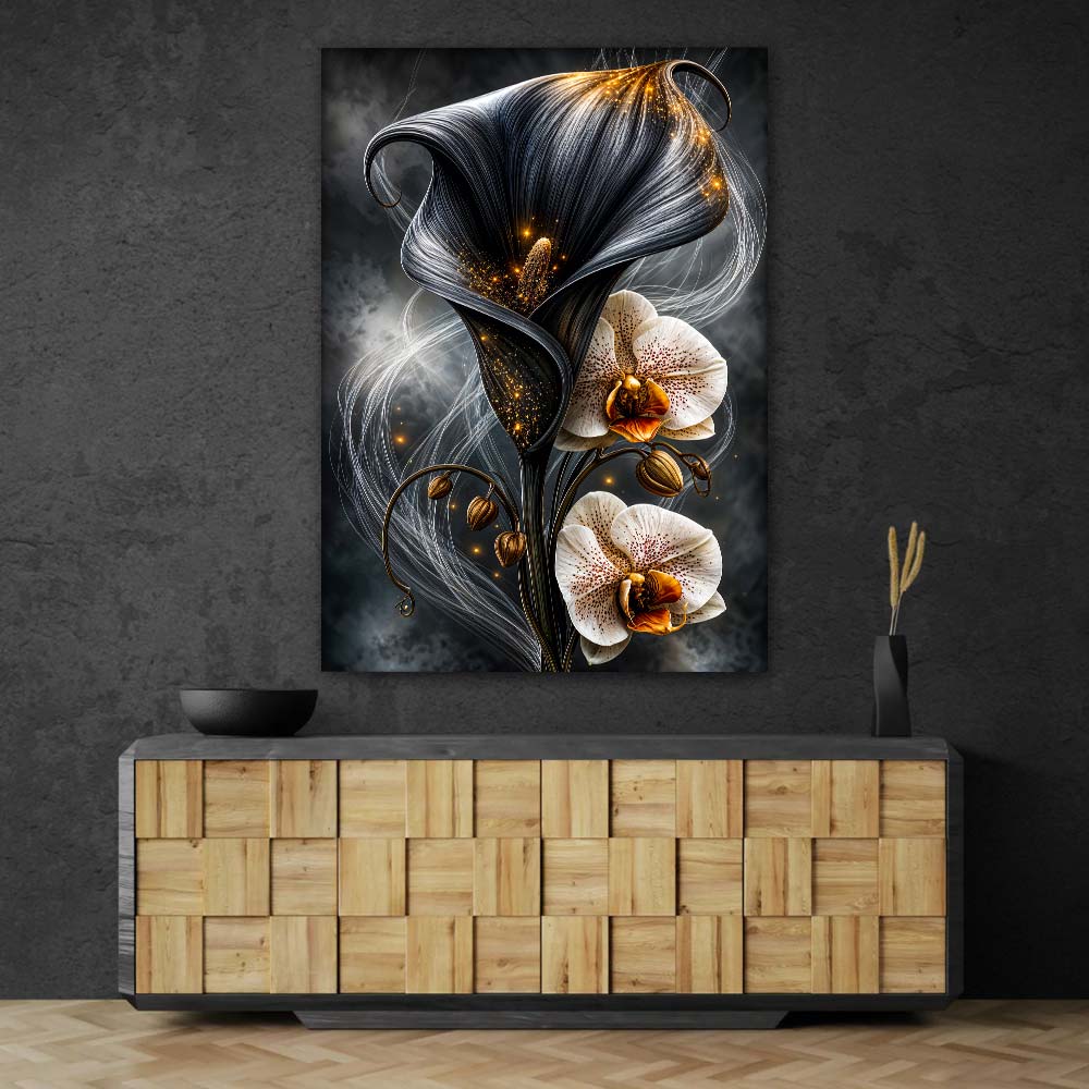 5D Diamond Painting – Celestia Noirblüte