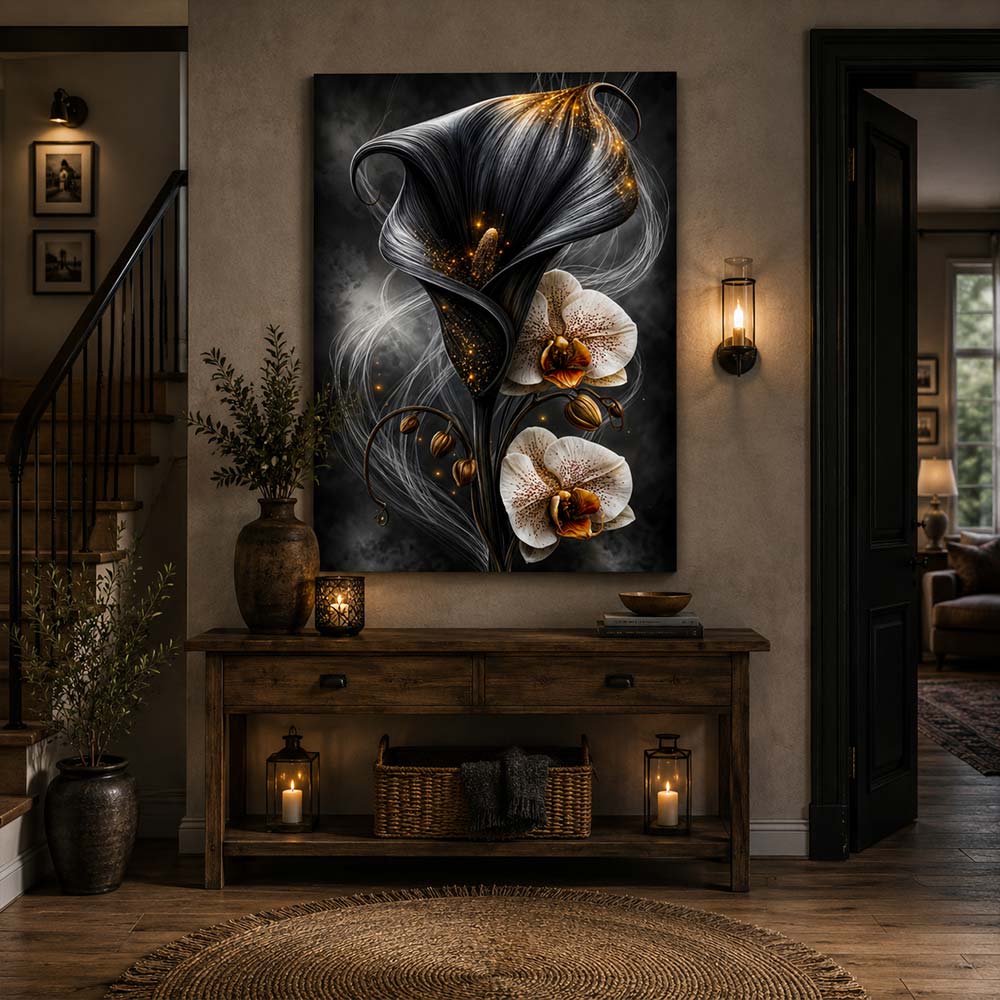 5D Diamond Painting – Celestia Noirblüte