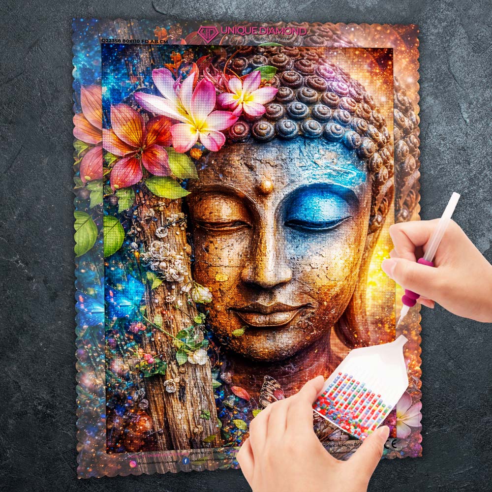 5D Diamond Painting – Cosmic Buddha