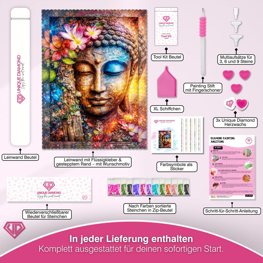 5D Diamond Painting – Cosmic Buddha