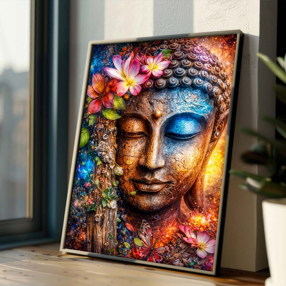 5D Diamond Painting – Cosmic Buddha