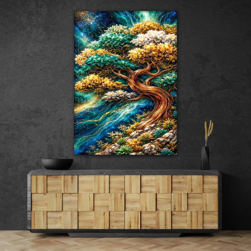 5D Diamond Painting – Cosmic Tree of Harmony
