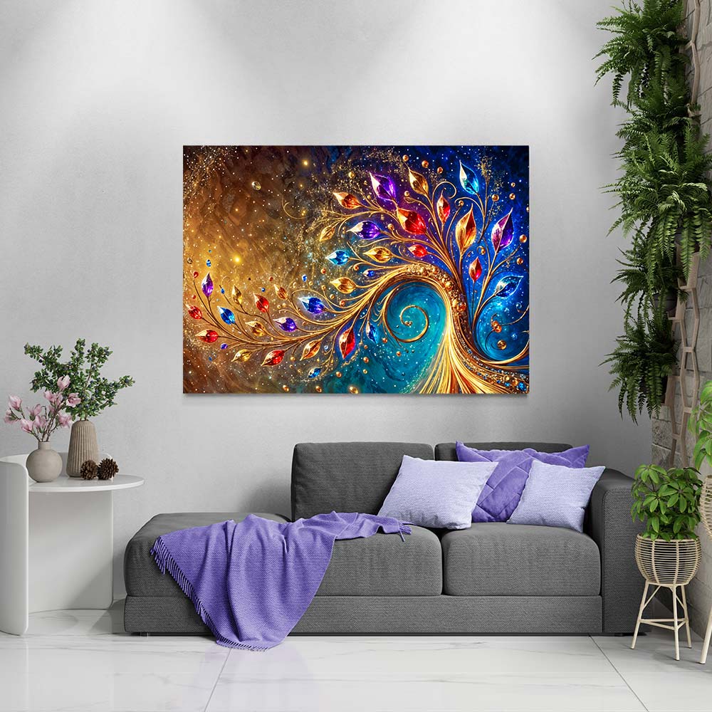 5D Diamond Painting – Der Juwelenwirbel, Unique-Diamond