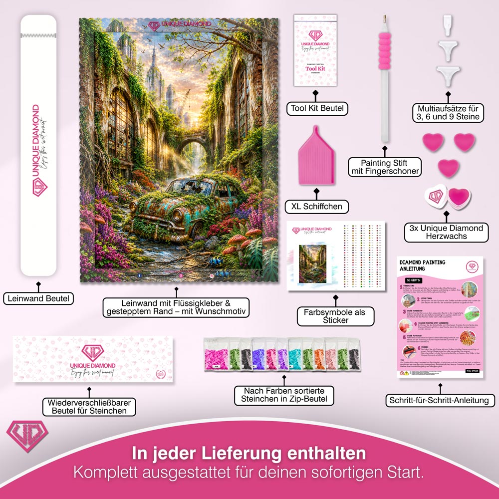 5D Diamond Painting – Die Stille nach der Zeit