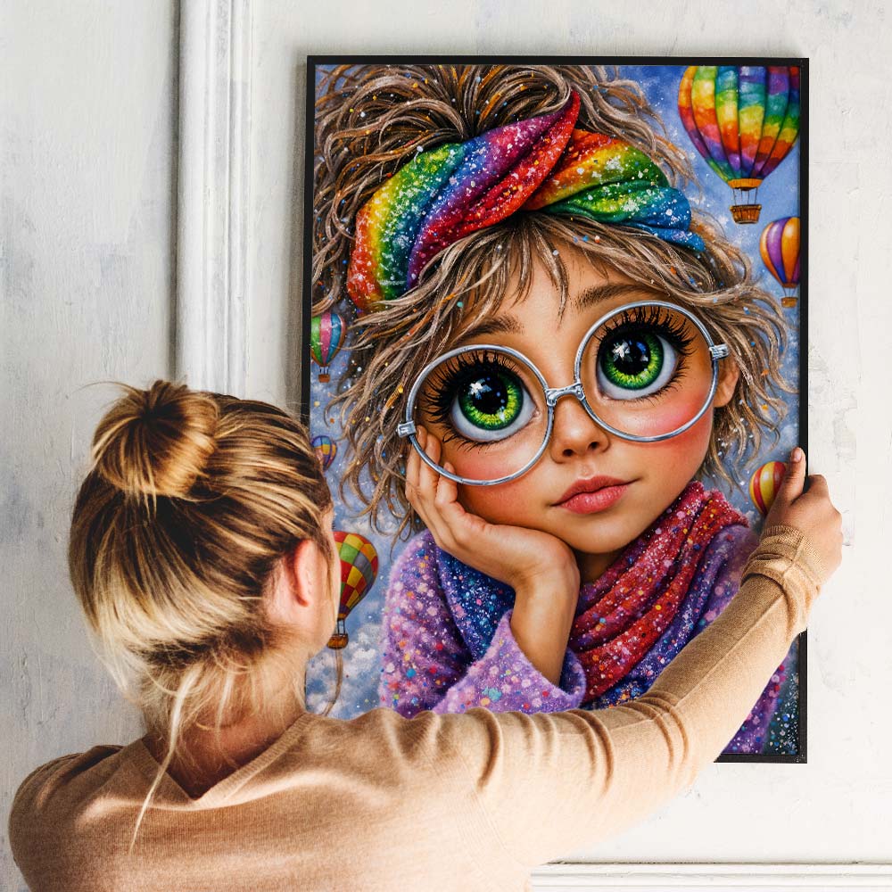 5D Diamond Painting – Dreamy Balloon Girl