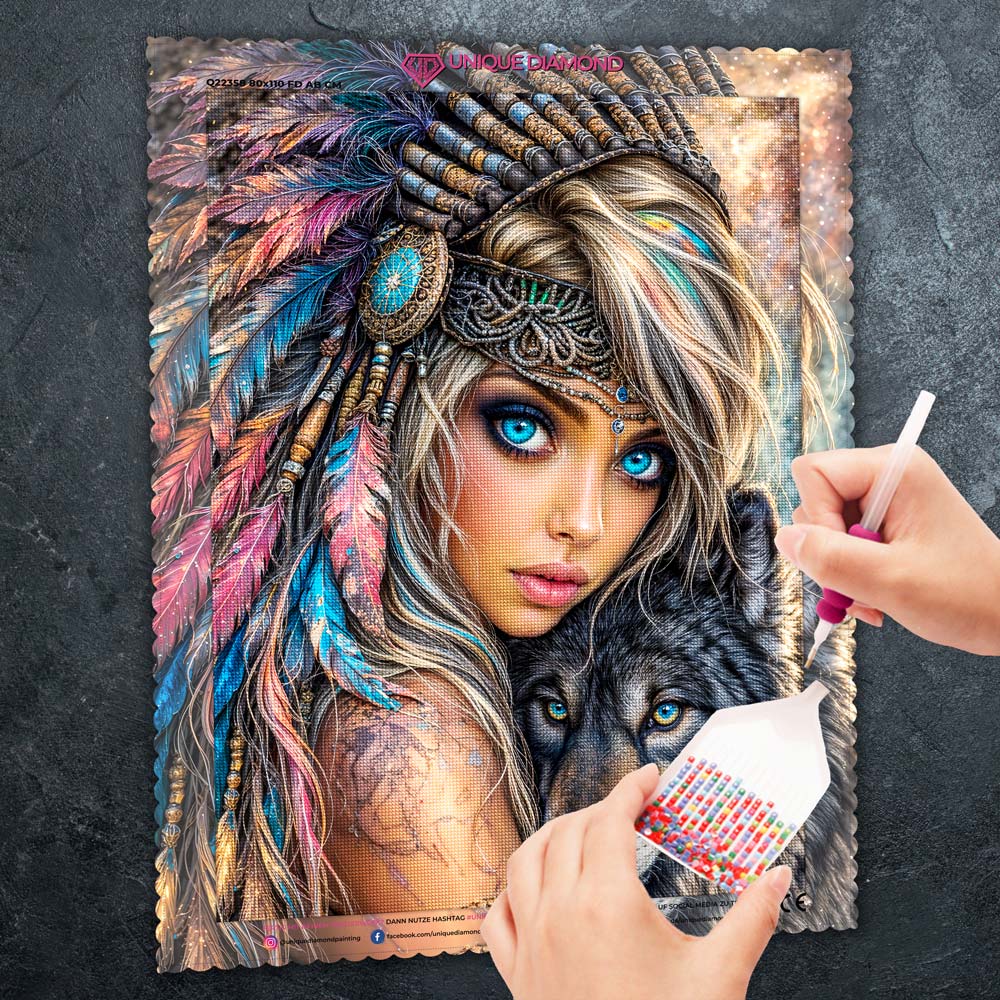 5D Diamond Painting – Echo of Instinct
