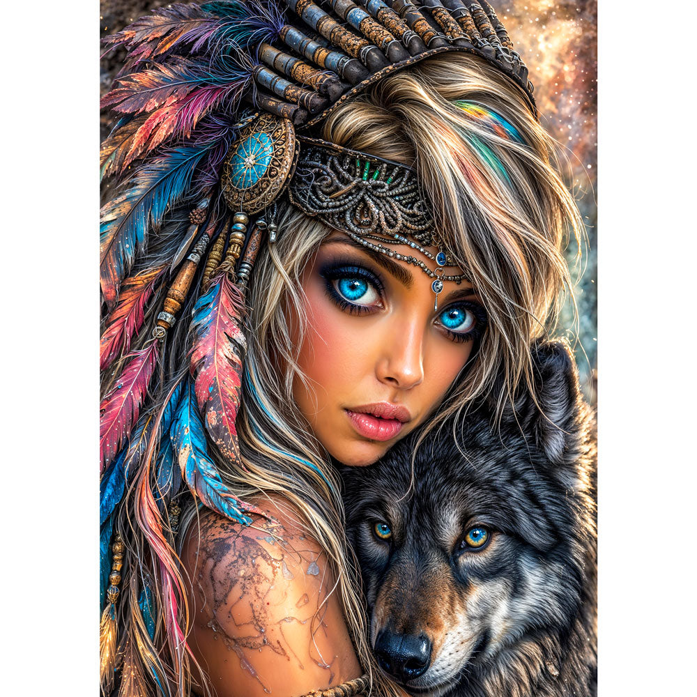 5D Diamond Painting – Echo of Instinct | Unique Diamond