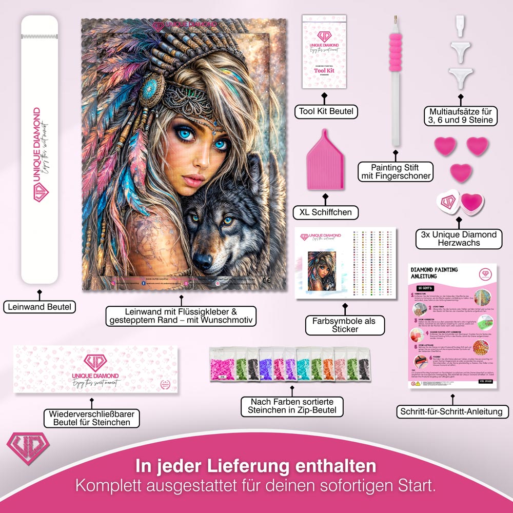5D Diamond Painting – Echo of Instinct