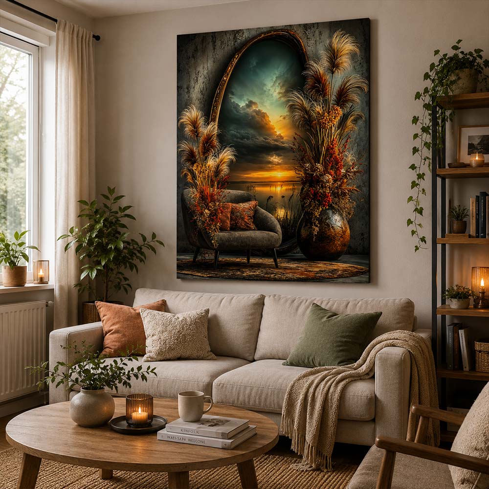 5D Diamond Painting – Elara Abendspiegel
