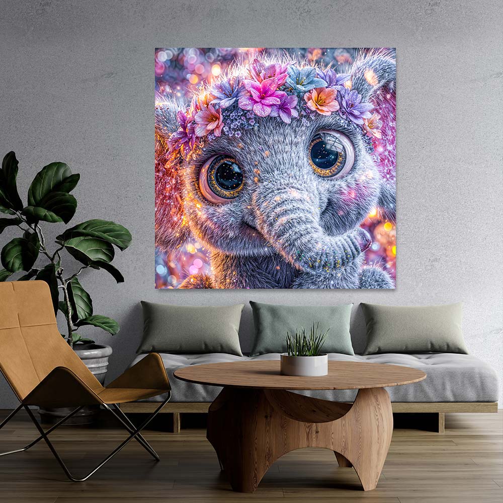 5D Diamond Painting – Elea, das Sternenbaby Unique-Diamond