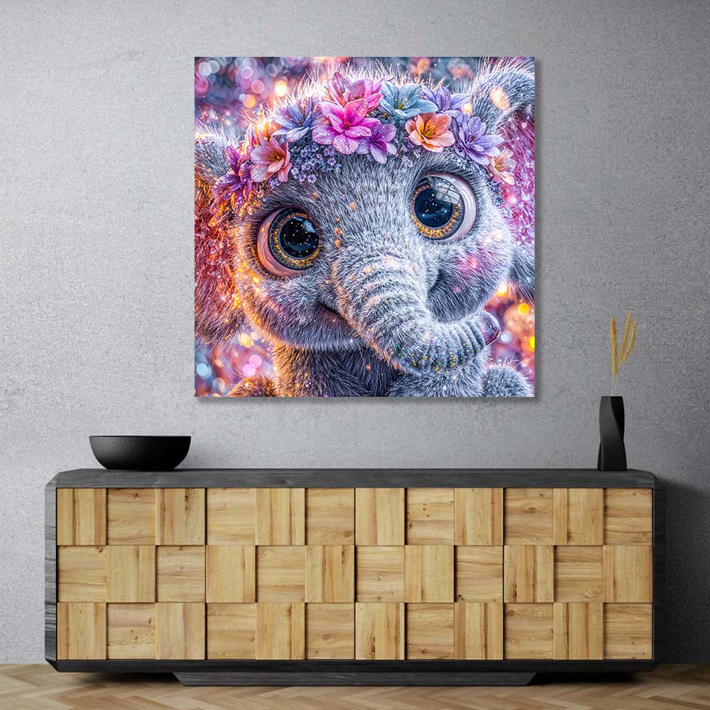 5D Diamond Painting – Elea, das Sternenbaby Unique-Diamond