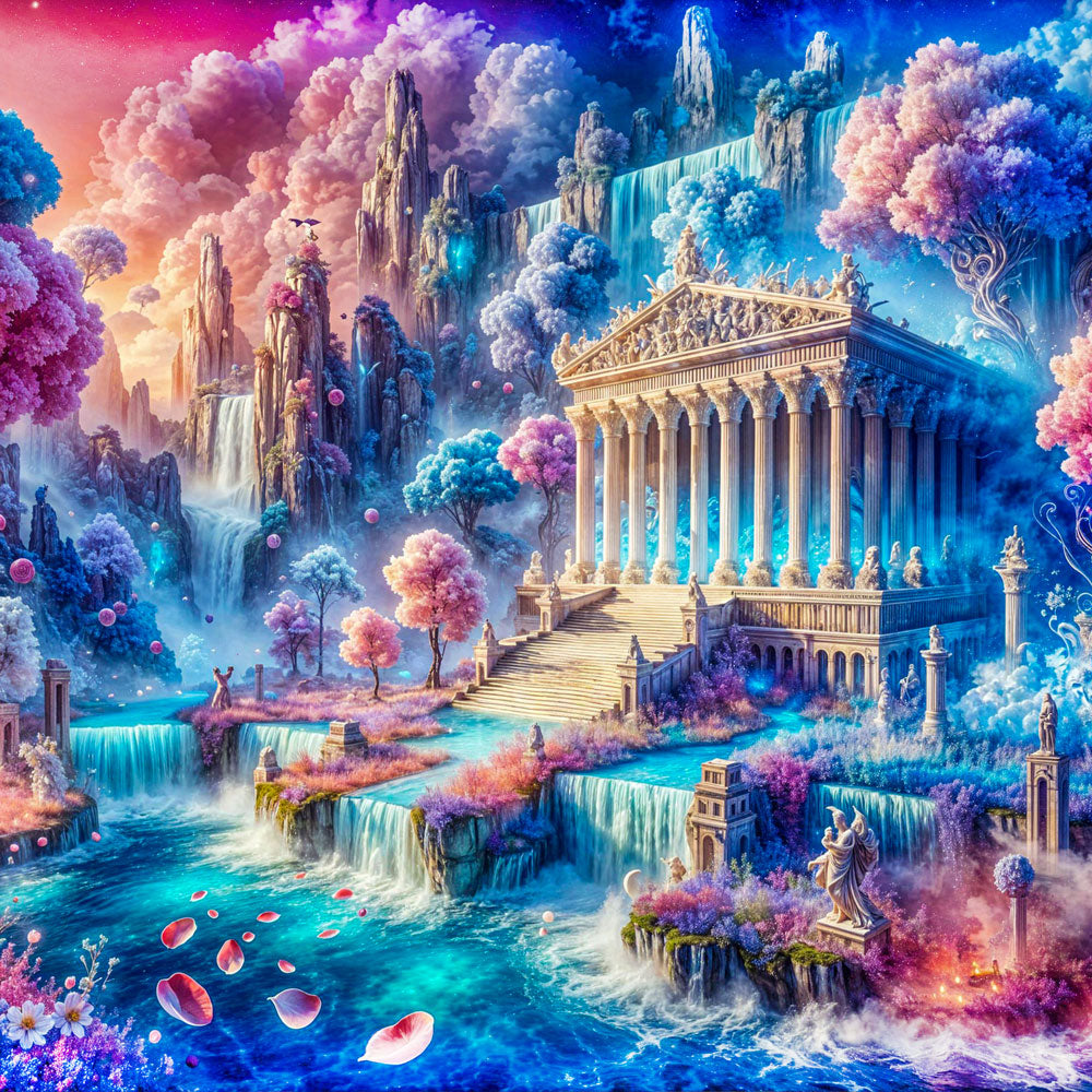 5D Diamond Painting – Elysium der Götter Unique-Diamond
