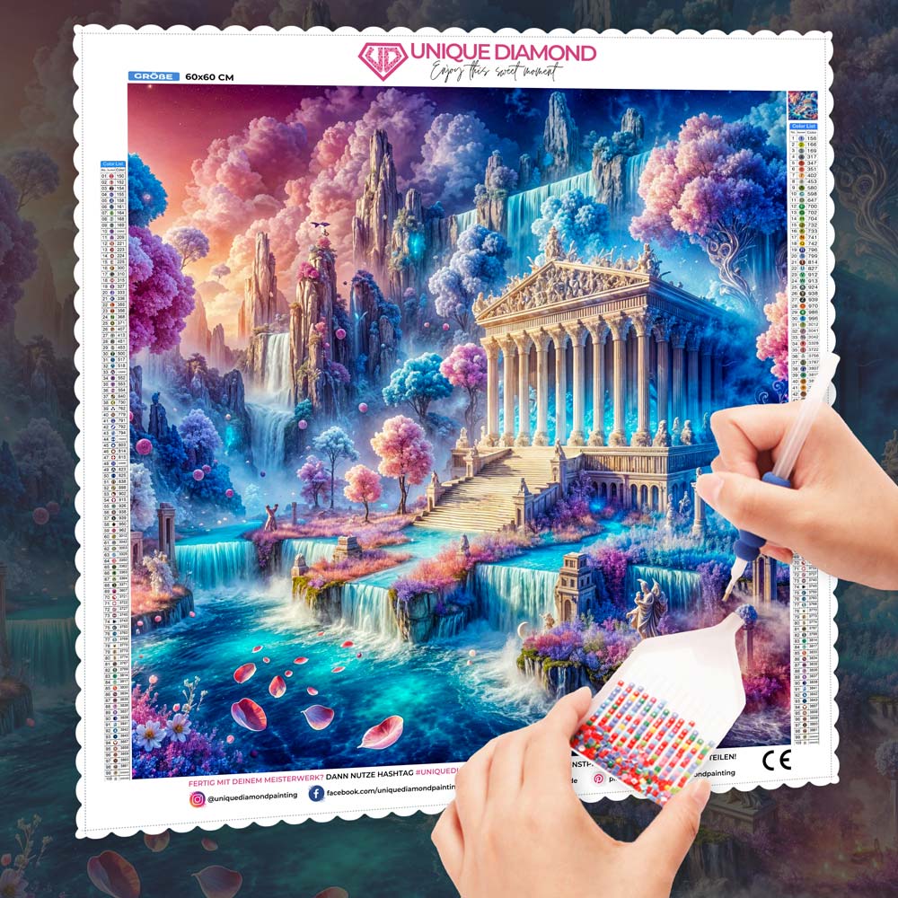 5D Diamond Painting – Elysium der Götter Unique-Diamond