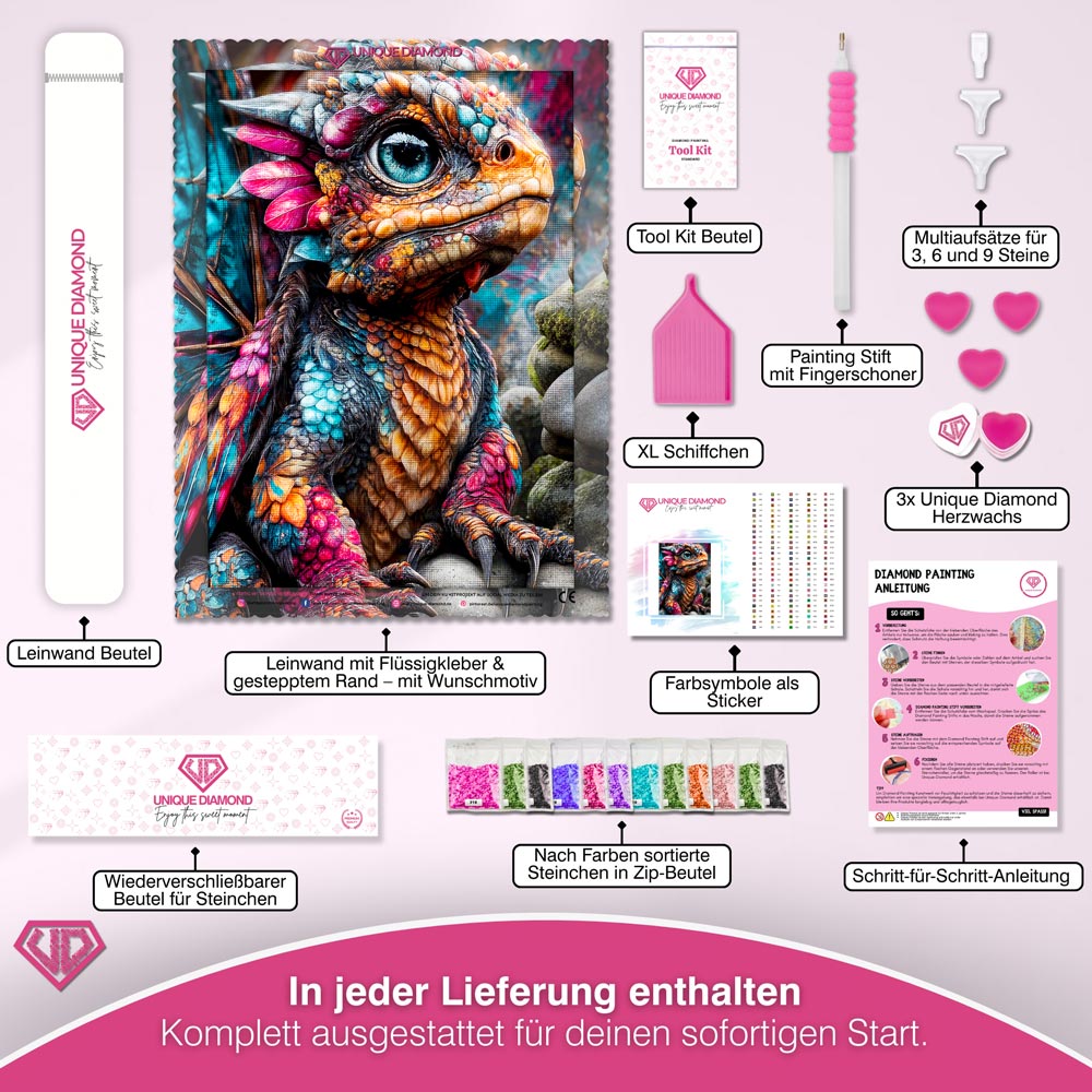5D Diamond Painting – Emberling Unique-Diamond