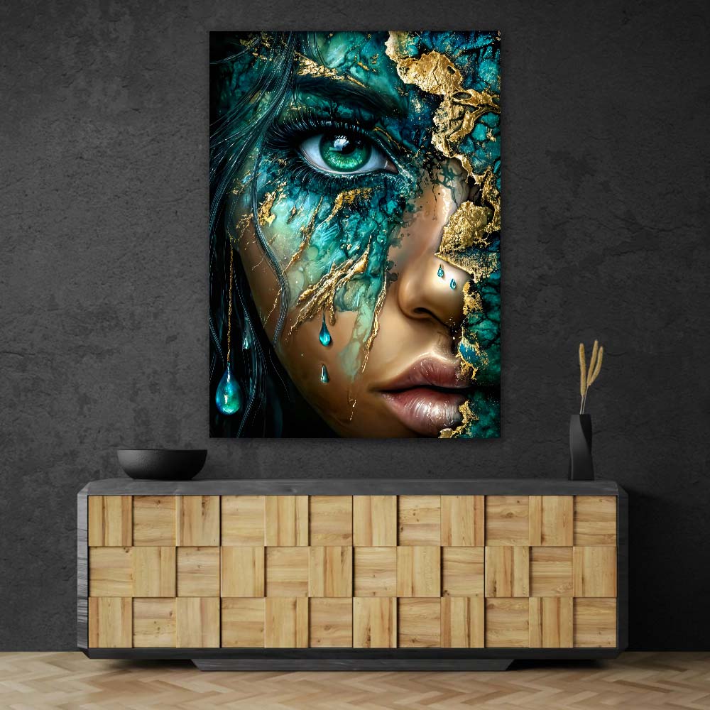 5D Diamond Painting – Emerald Tears of Eternity