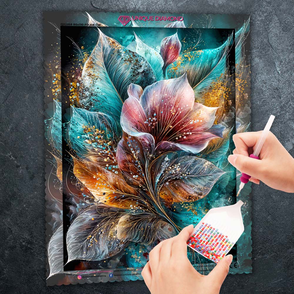 5D Diamond Painting – Ethereal Bloom