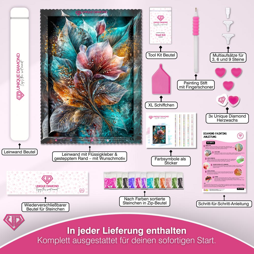 5D Diamond Painting – Ethereal Bloom