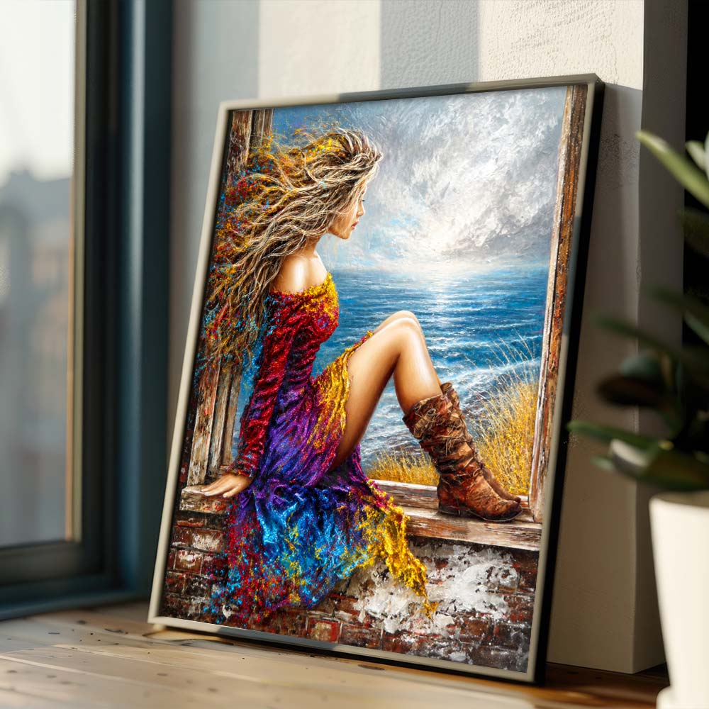 5D Diamond Painting – Farben des Fernwehs