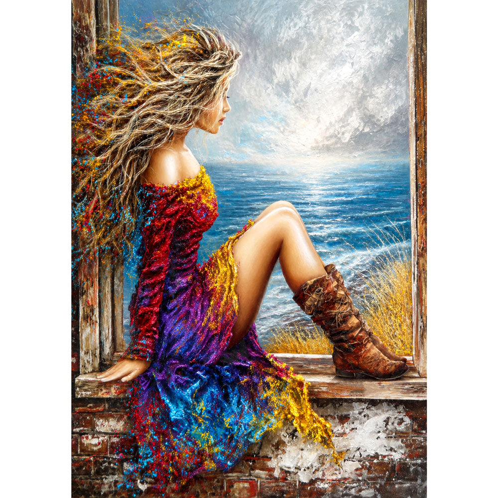 5D Diamond Painting – Farben des Fernwehs | Unique Diamond
