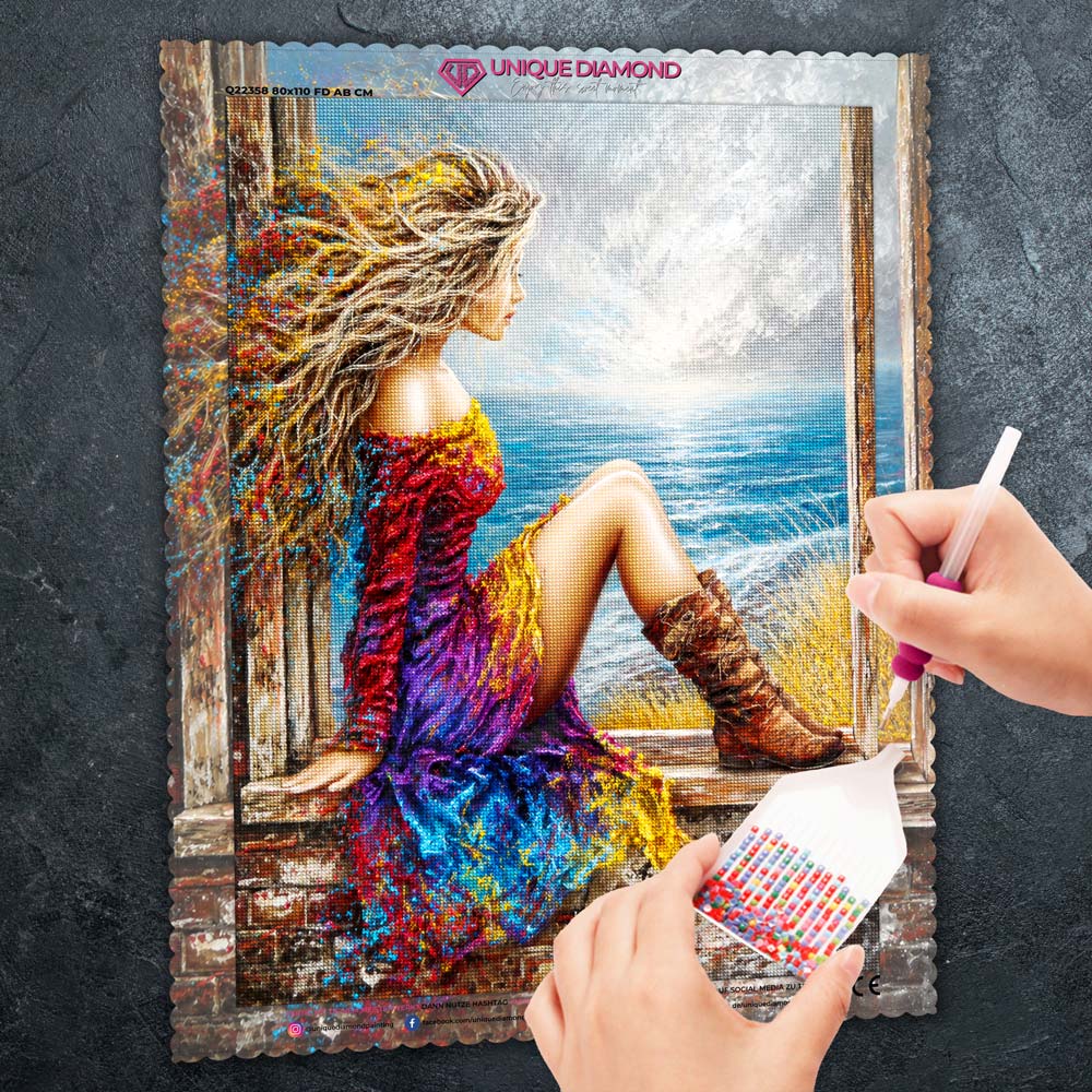 5D Diamond Painting – Farben des Fernwehs