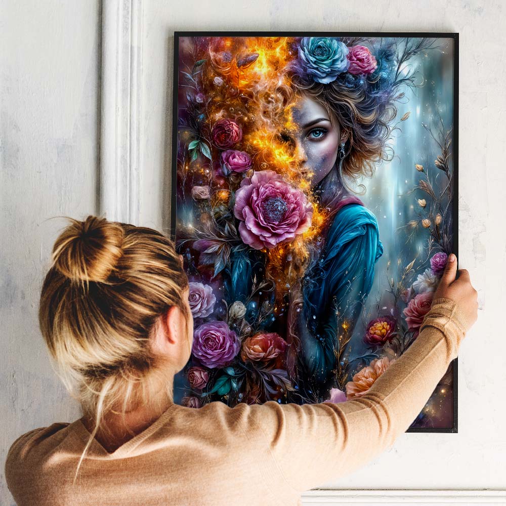 5D Diamond Painting – Flame of Grace