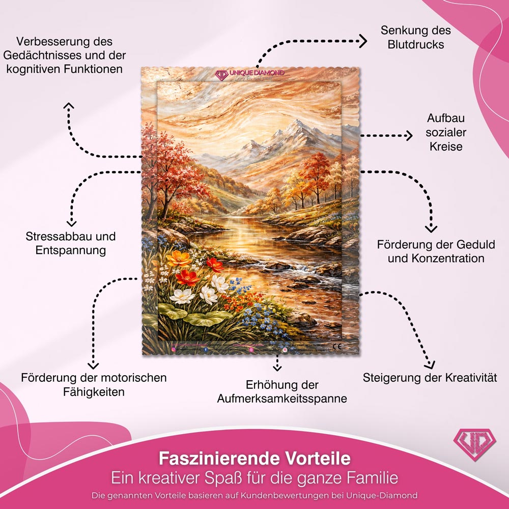 5D Diamond Painting – Flameborn Silence Unique-Diamond