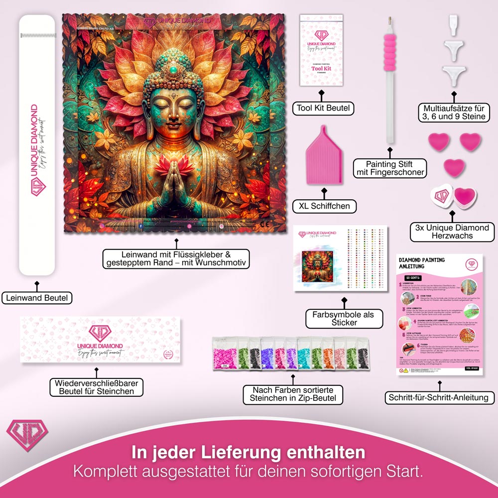 5D Diamond Painting – Florabodha
