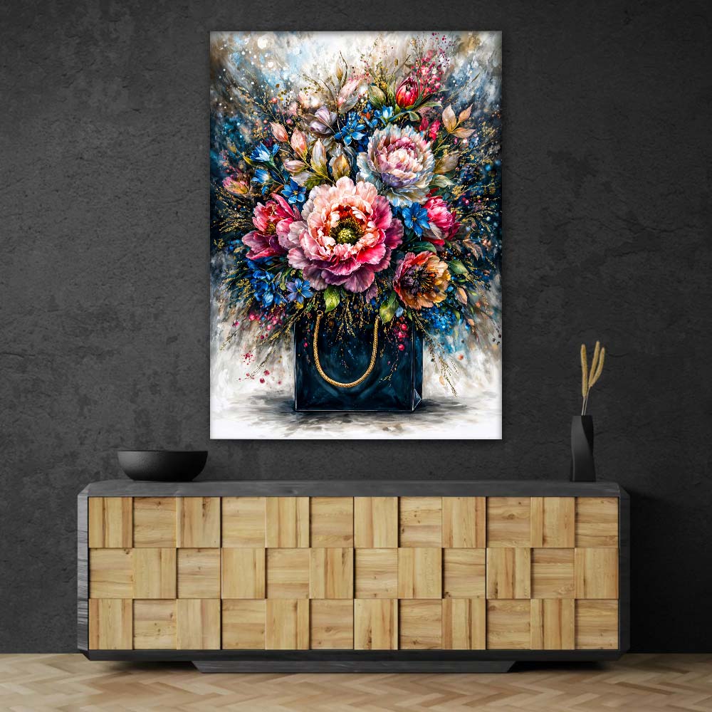 5D Diamond Painting – Florale Harmonie der Blütenpracht