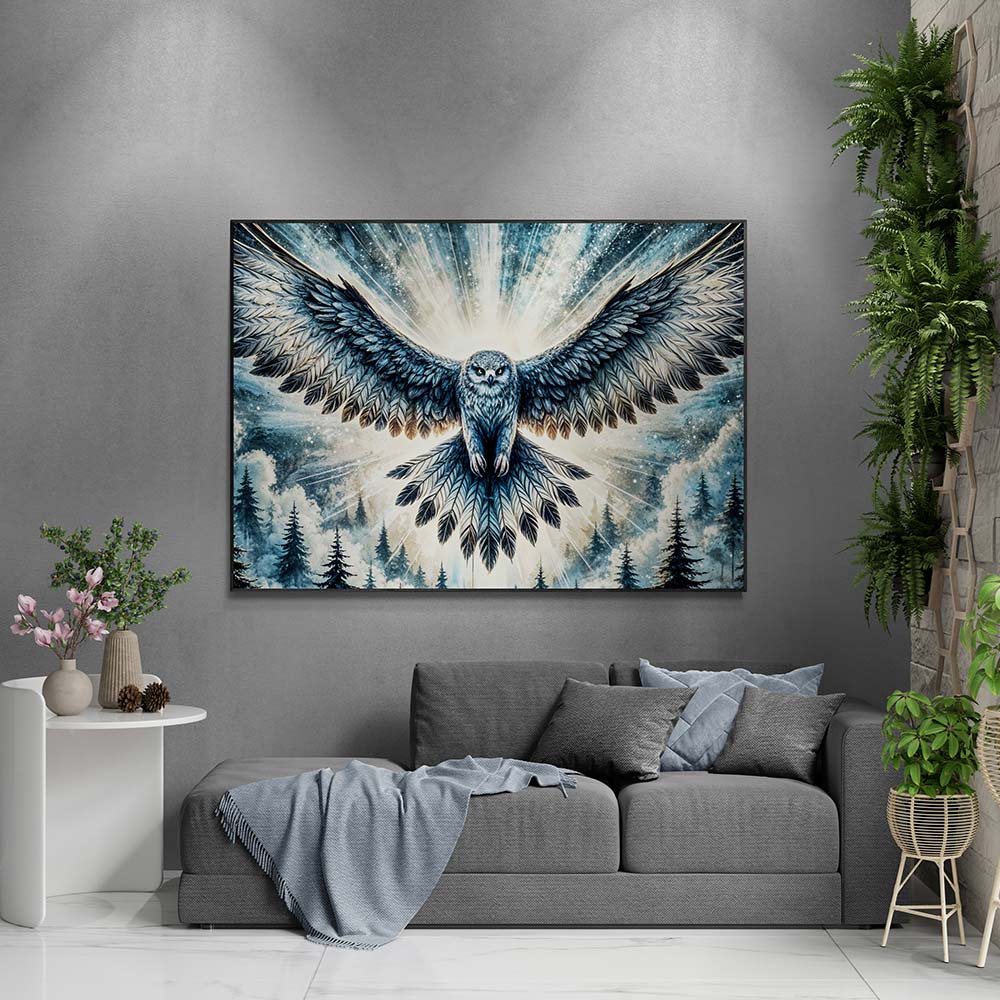 5D Diamond Painting – Flügel des Nordlichts, Unique-Diamond