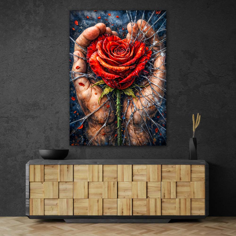 5D Diamond Painting – Fragile Love Unique-Diamond