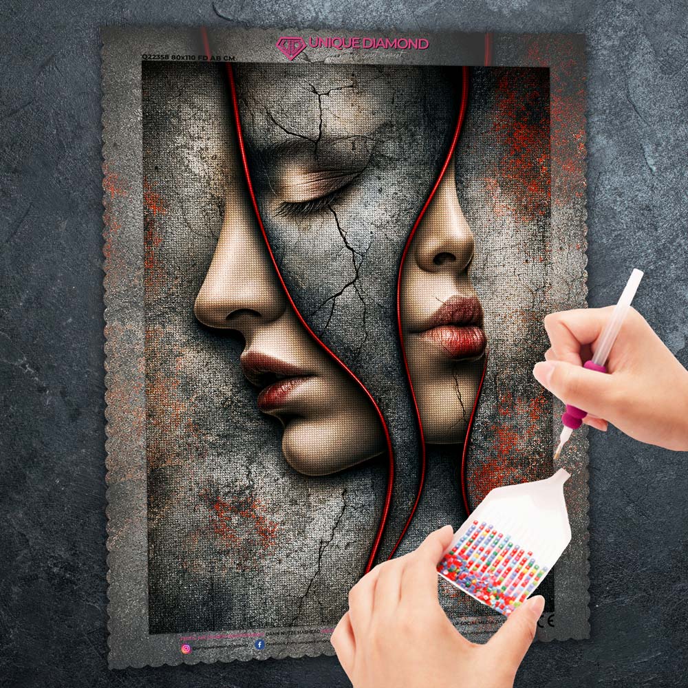 5D Diamond Painting – Fragmente der Seele