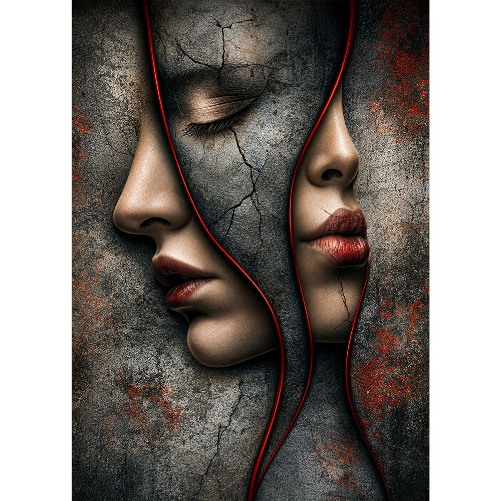 5D Diamond Painting – Fragmente der Seele | Unique Diamond