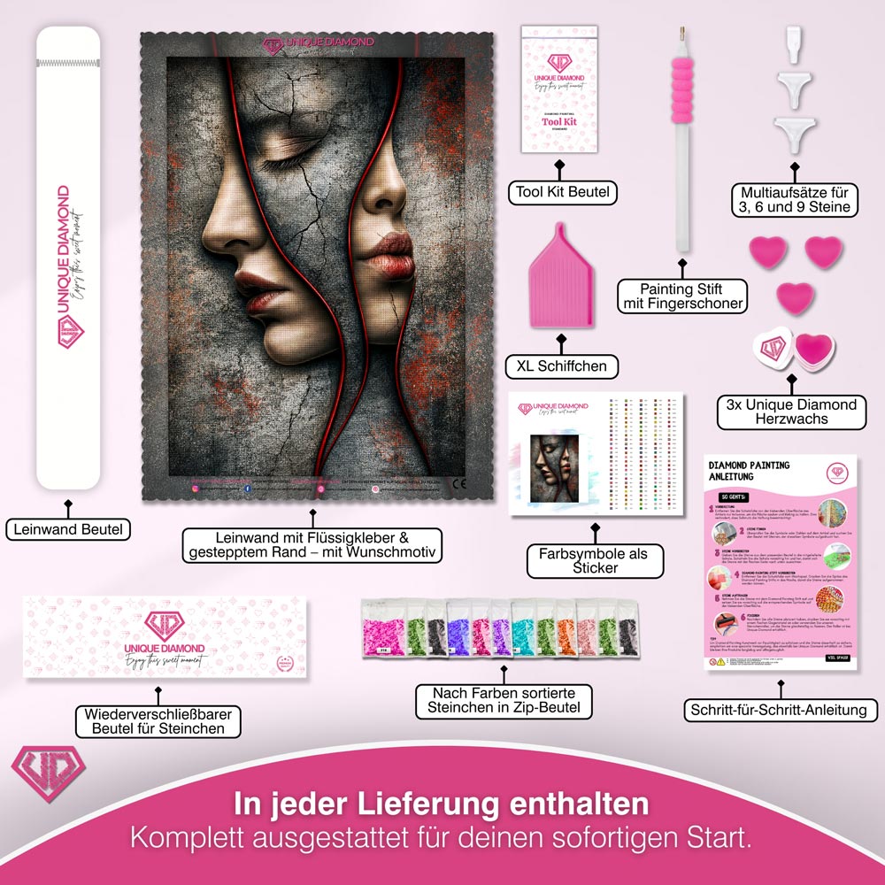 5D Diamond Painting – Fragmente der Seele