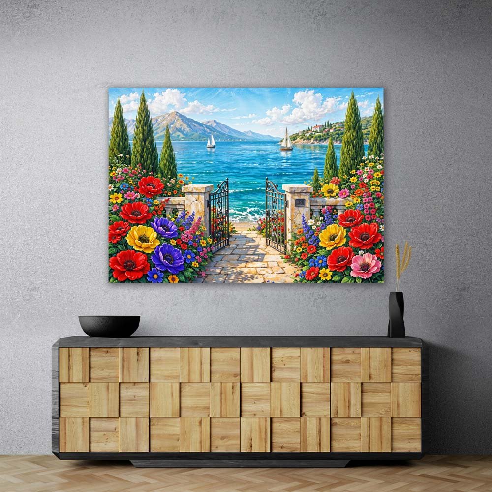 5D Diamond Painting – Gate to the Sea Unique-Diamond