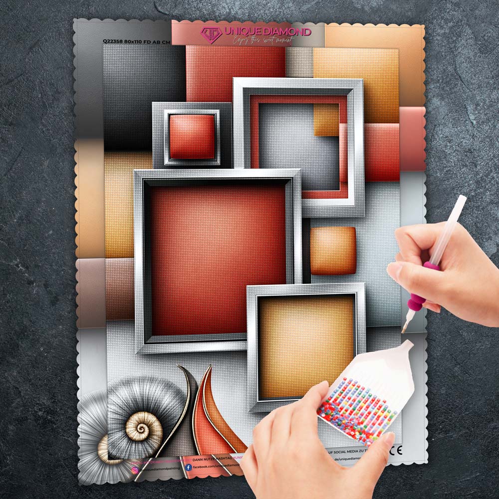 5D Diamond Painting – Geometrie der Harmonie