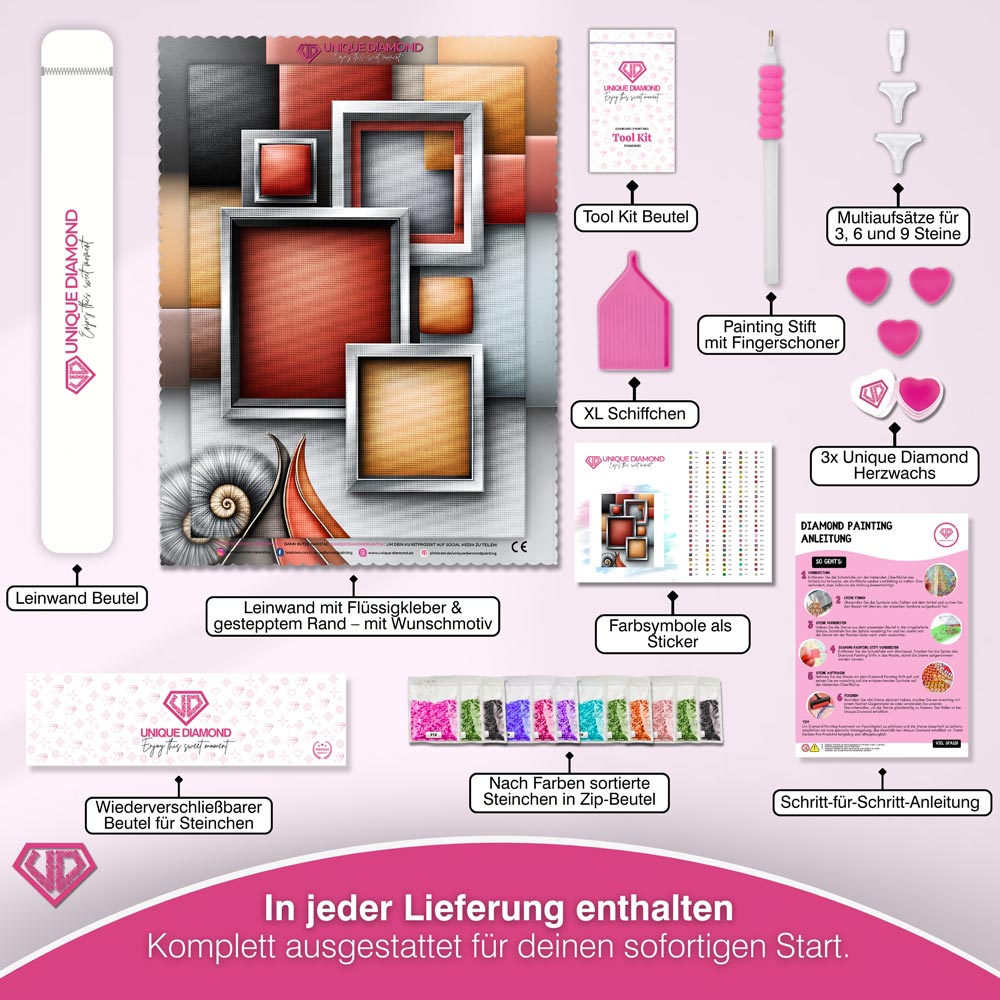 5D Diamond Painting – Geometrie der Harmonie