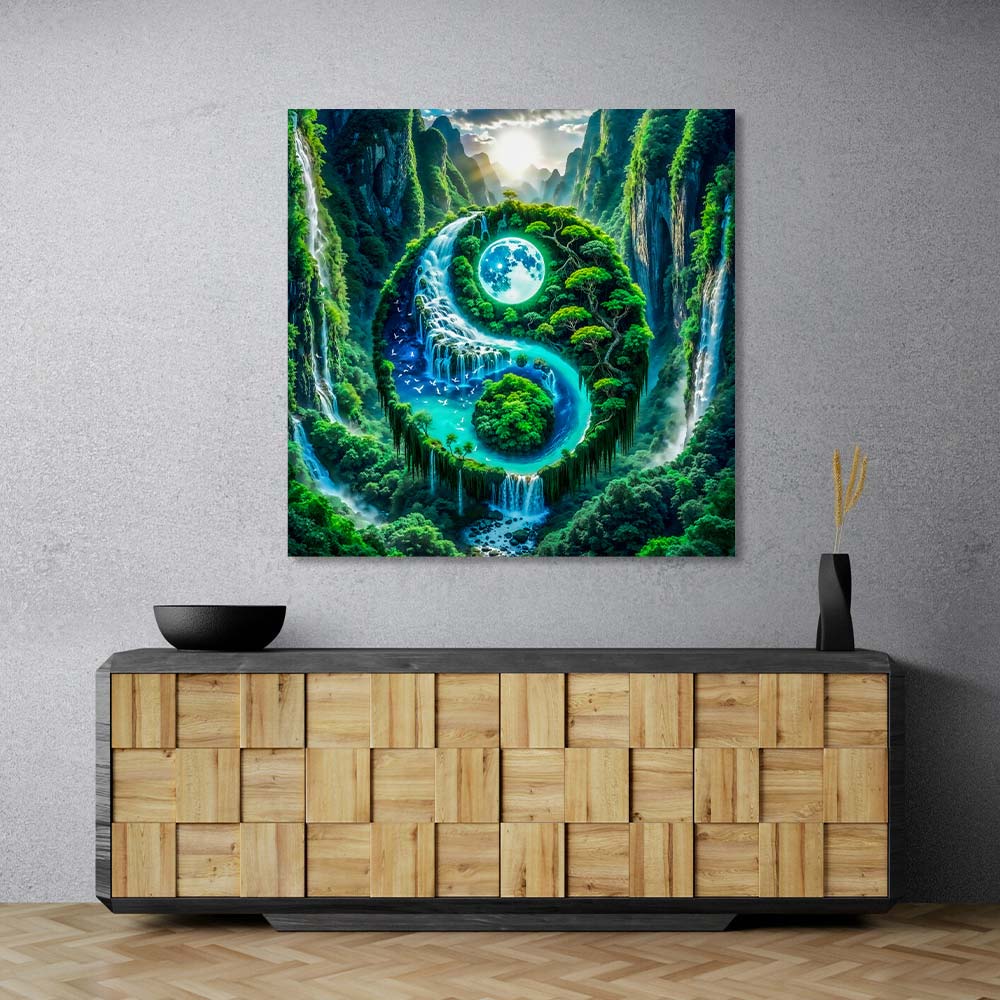 5D Diamond Painting – Gleichgewicht der Elemente Unique-Diamond