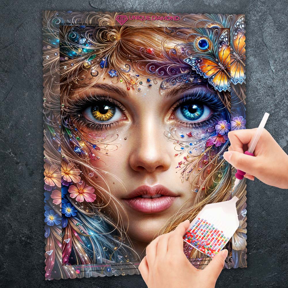 5D Diamond Painting – Glimmer of Souls Unique-Diamond