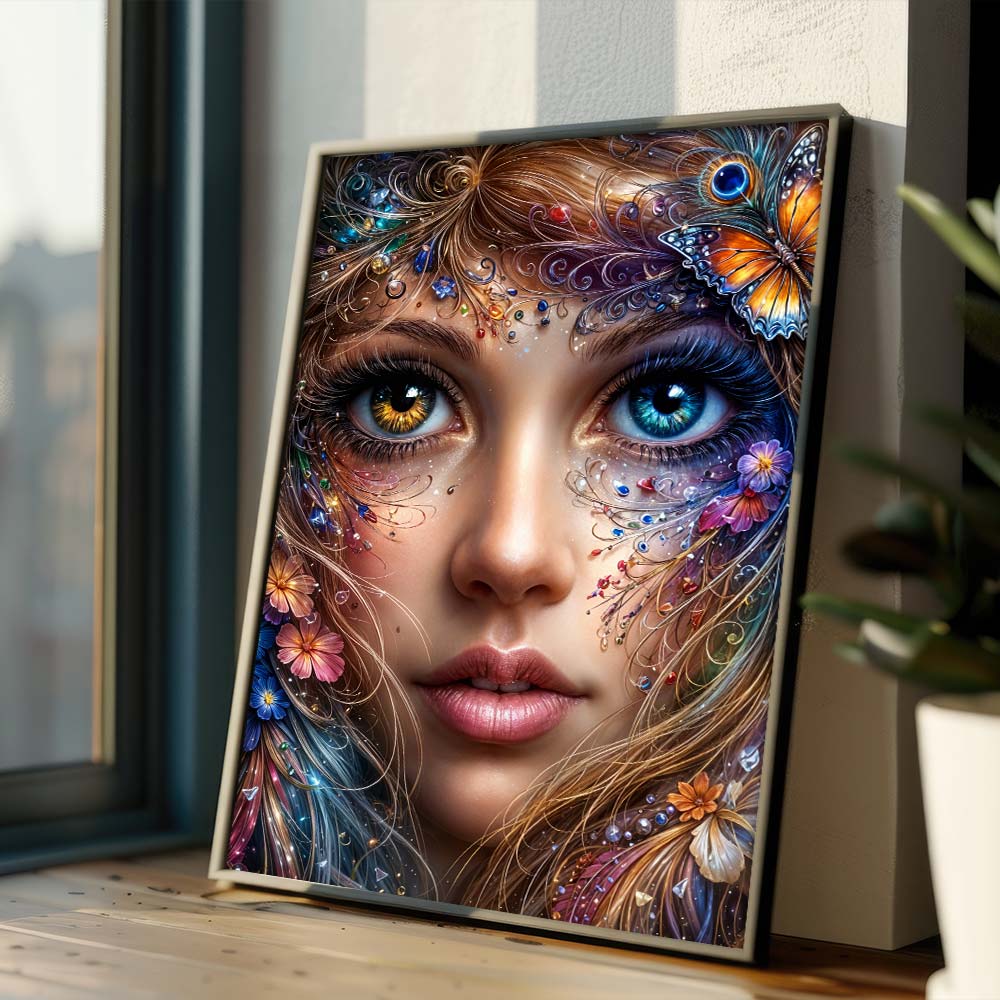 5D Diamond Painting – Glimmer of Souls Unique-Diamond