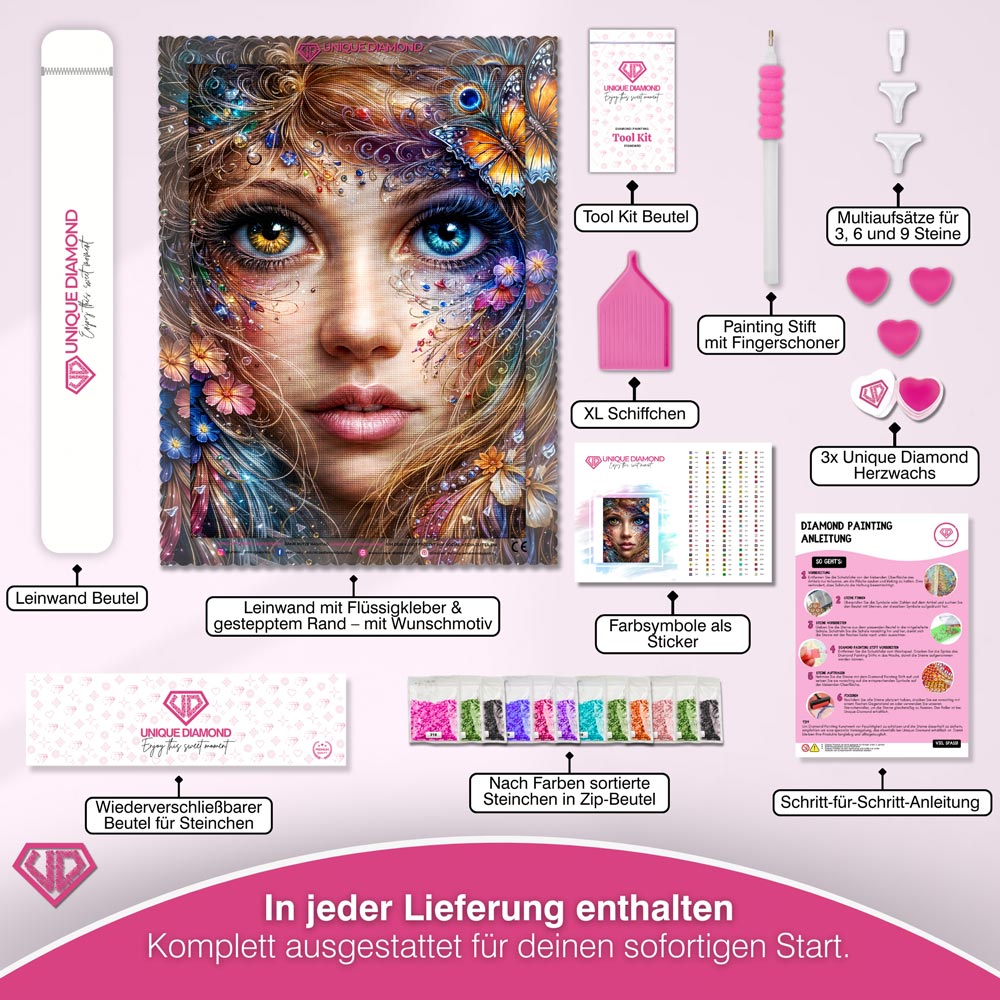 5D Diamond Painting – Glimmer of Souls Unique-Diamond