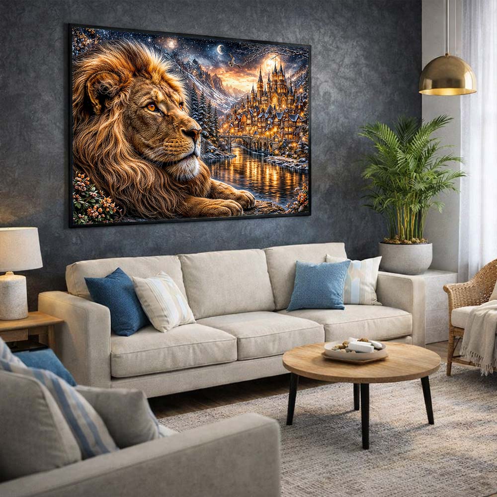 5D Diamond Painting – Golden Dominion