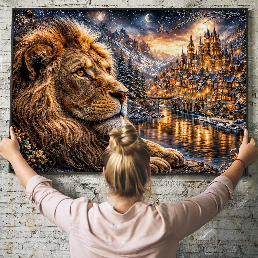 5D Diamond Painting – Golden Dominion