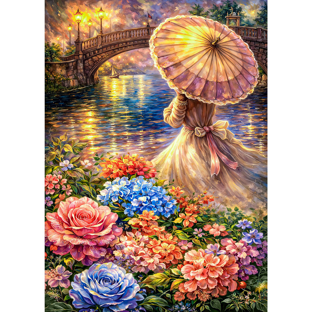 5D Diamond Painting – Golden Reverie